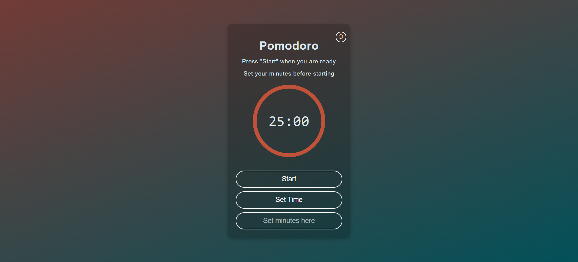 Pomodoro App